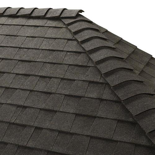 GAF Z Ridge 33-lin ft Charcoal Hip and Ridge Roof Shingles