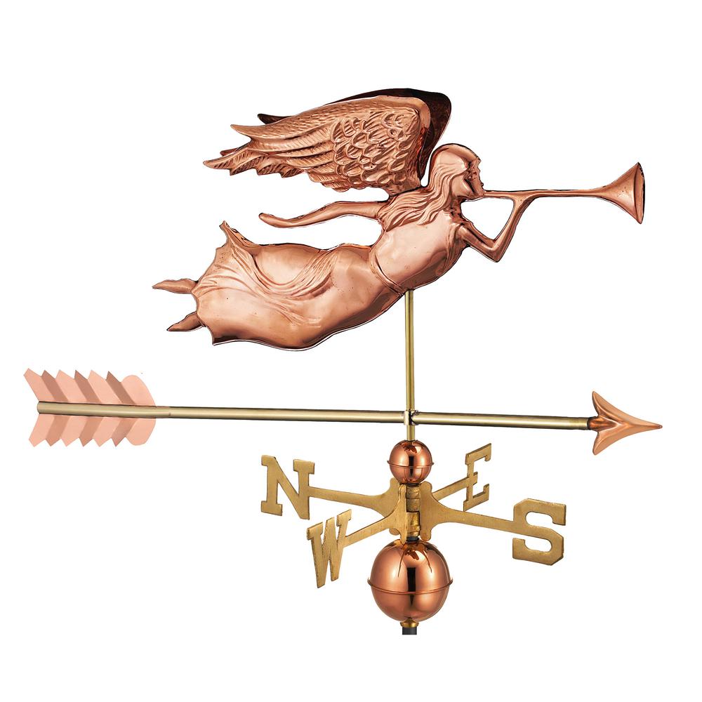 Angel with Arrow Weathervane-Pure Copper