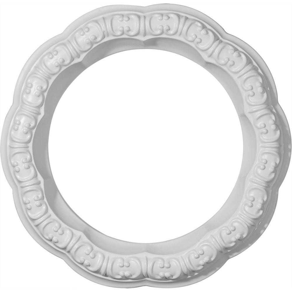 Ekena Millwork Decorative Ceiling Rings/Swindon / Ceiling Ring / 10'OD x 6 5/8'ID x 1 5/8'W x 1 1/4' / CR09SW