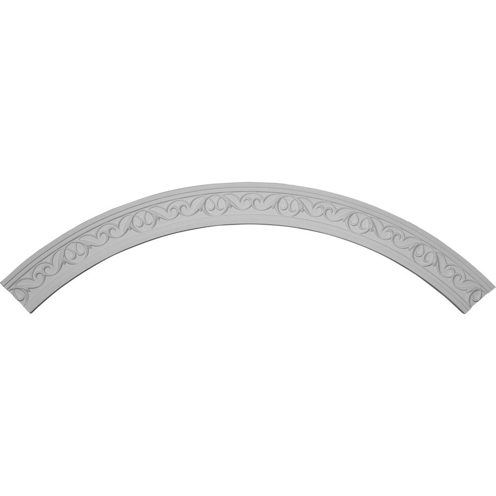 Ekena Millwork Decorative Ceiling Rings/Kent / Ceiling Ring (1/4 of complete circle) / 59'OD x 52'ID x 3/4' / CR59KE